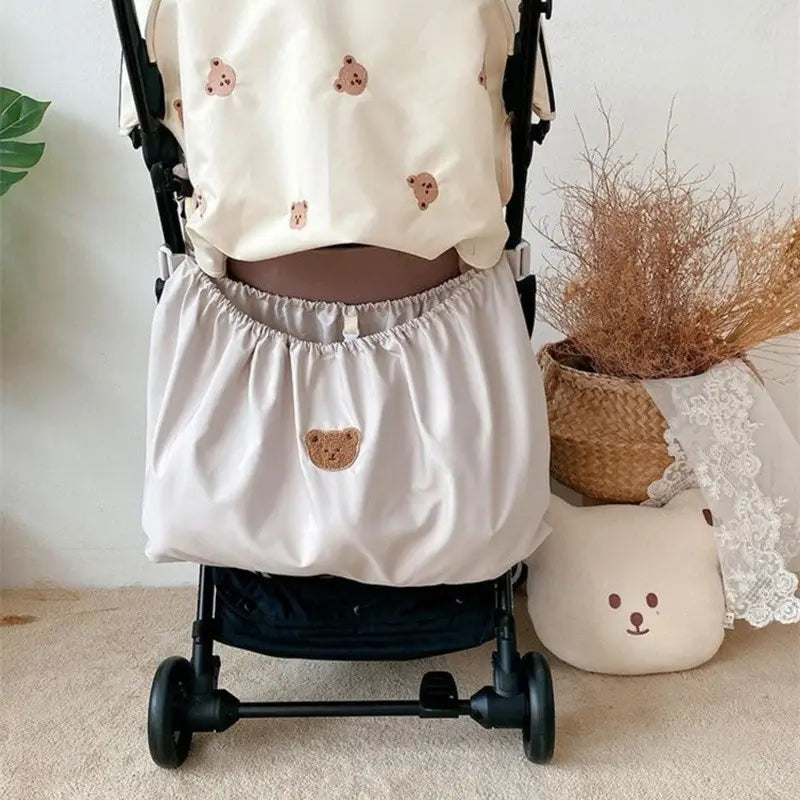 Infant Essentials Hanging Stroller Storage Bag - Black or Beige